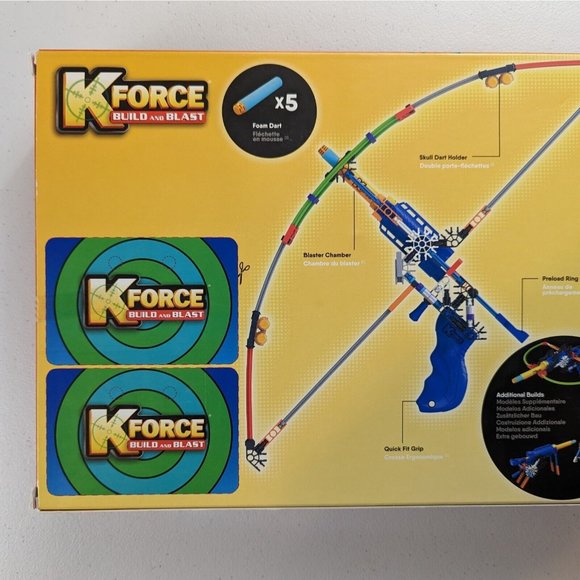 K’NEX Battle Bow Building Set K-Force Build And Blast - 100% Complete - Picture 9 of 10